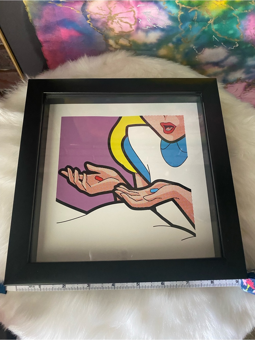 Alice Dilemna Pop Art Framed Print Greg Guillemin - Picture 3 of 6